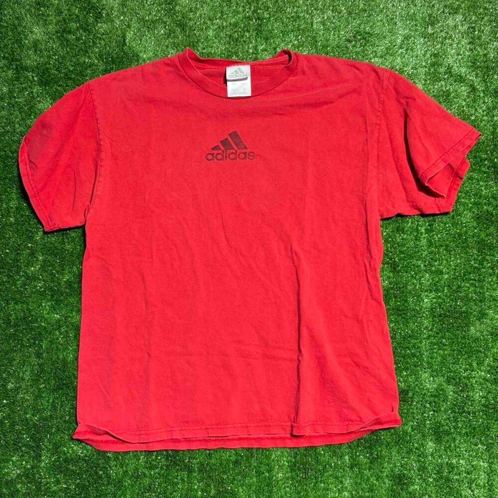 Adidas Men's Red T-shirt